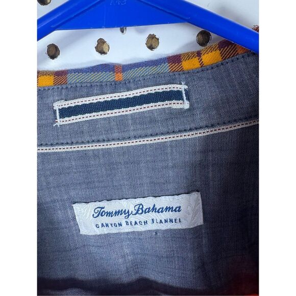 Tommy Bahama Canyon Beach Flannel Men’s size XL - Picture 7 of 8